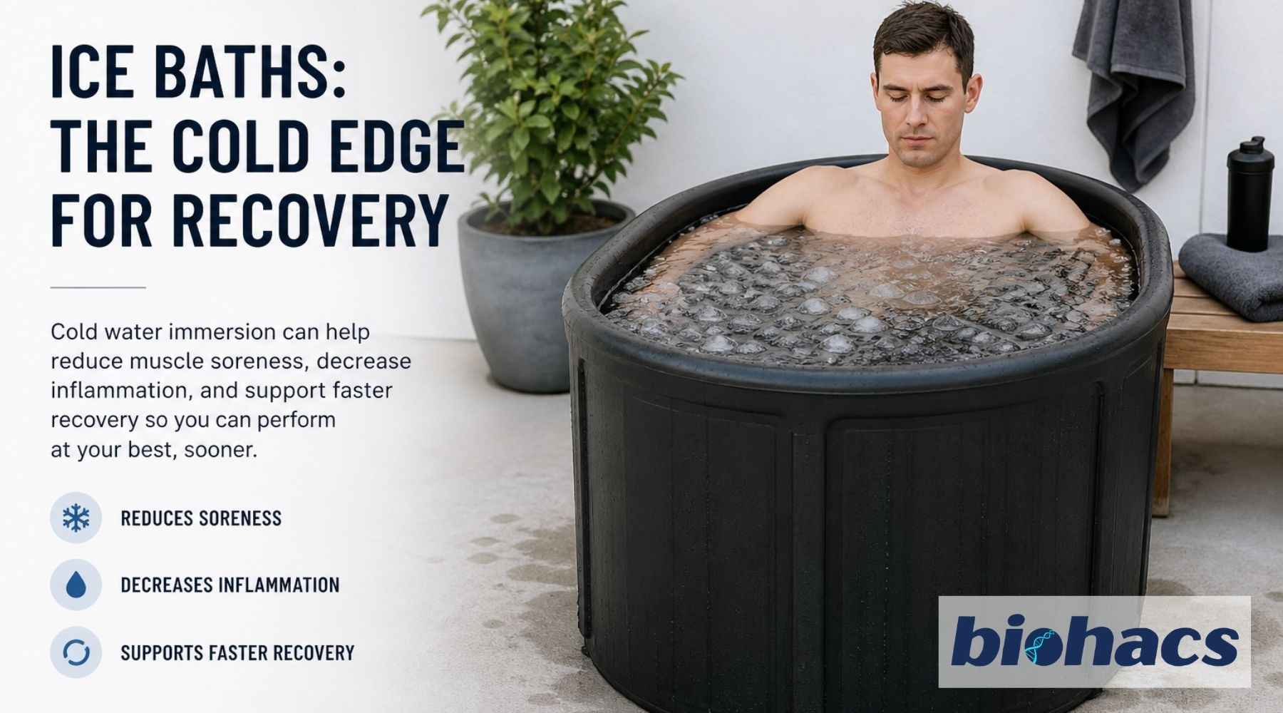 The benefits of cold-water immersion for sports recovery and health