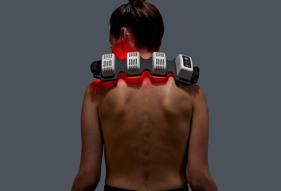 Recharge Health FlexBeam Portable Red Light Therapy Device Charcoal Grey