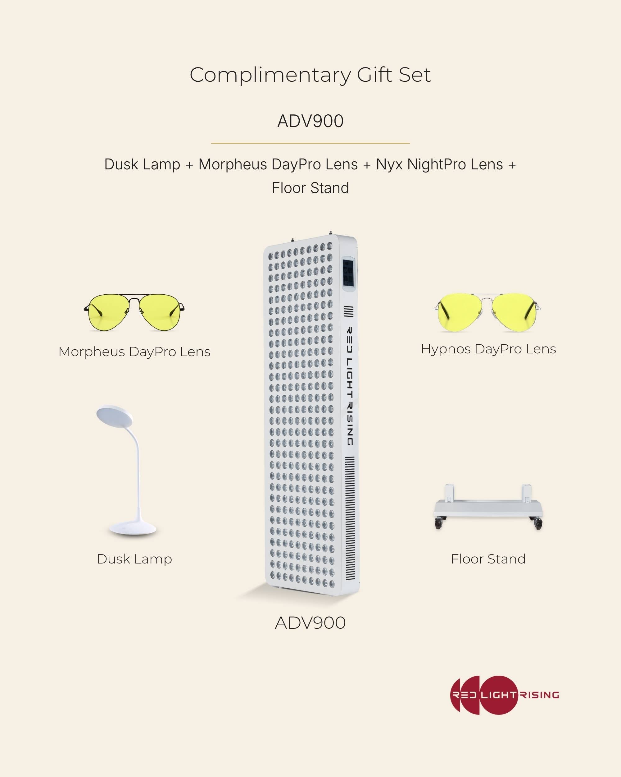 Red Light Rising Advantage Red Light Therapy Panel 900
