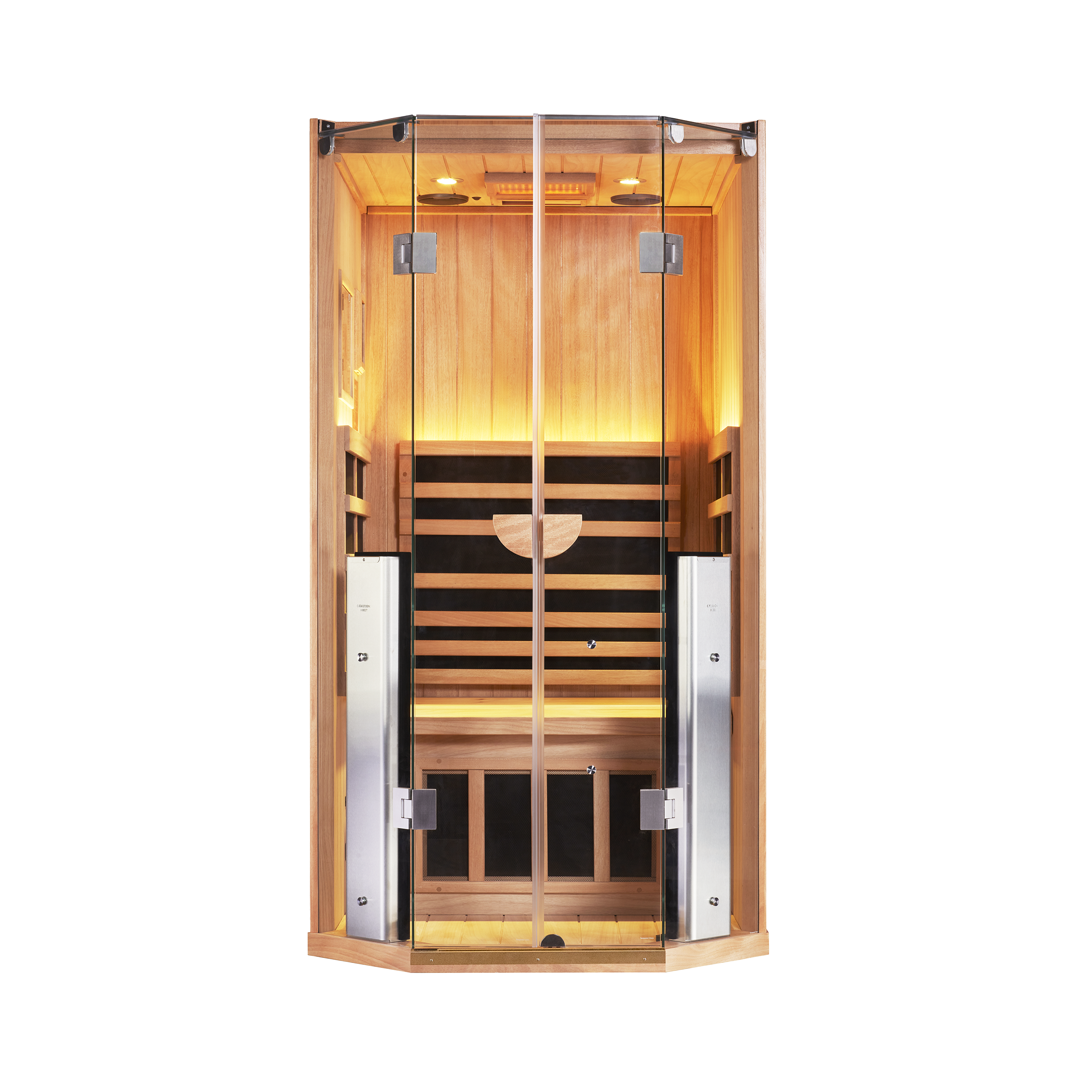 Clearlight Sanctuary 1 Pro Okoume 1-Person Infrared Sauna UK Plug