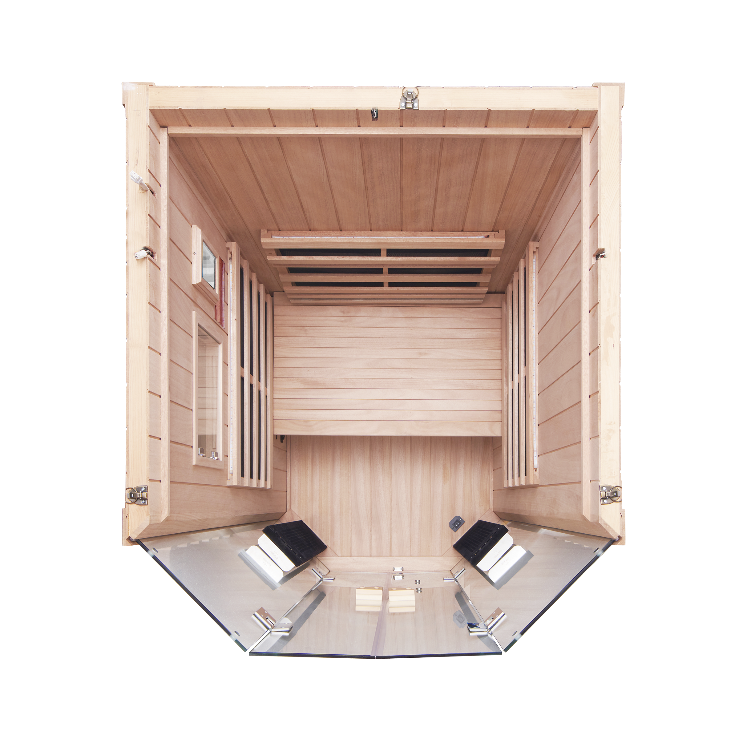 Clearlight Sanctuary 1 Pro Okoume 1-Person Infrared Sauna UK Plug