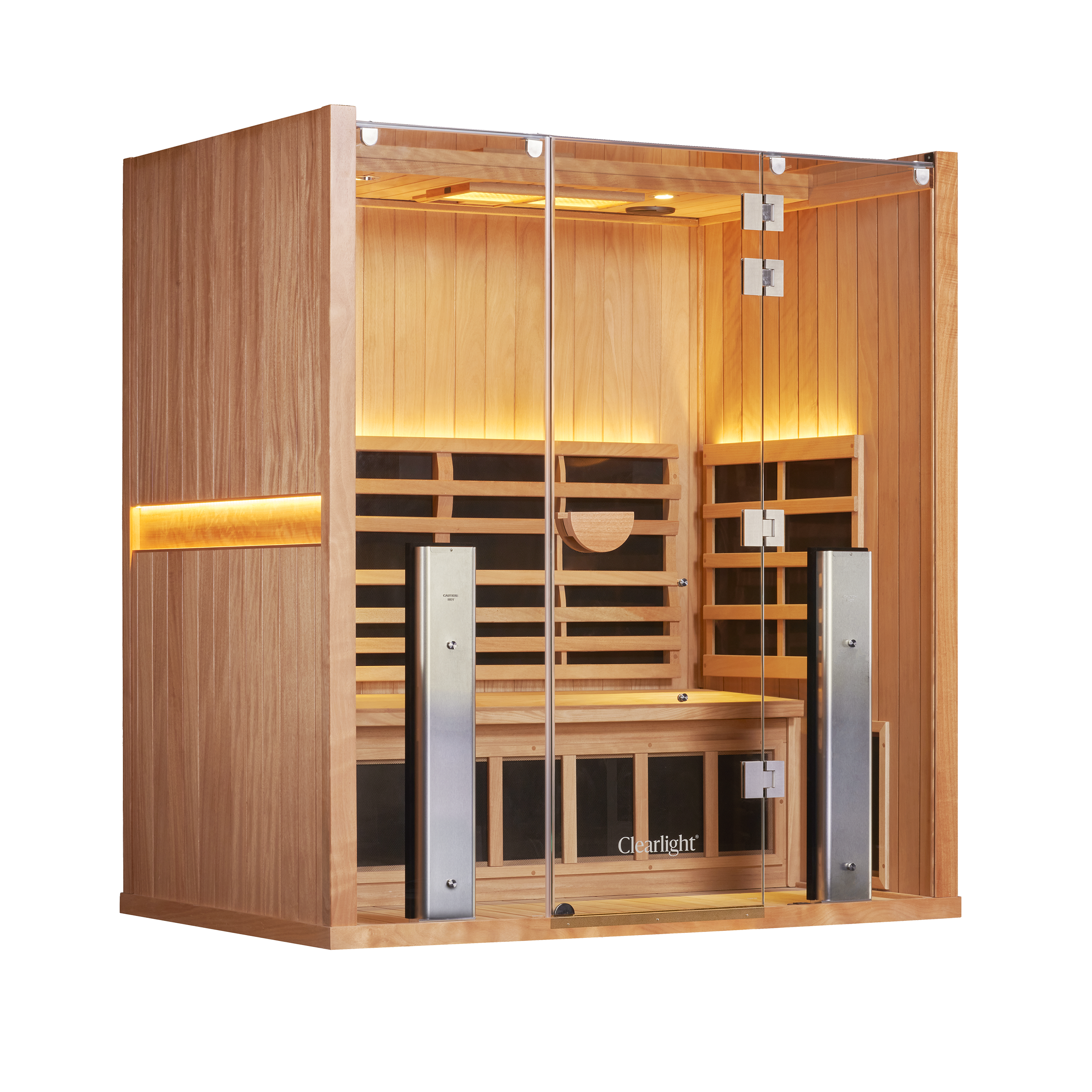 Clearlight Sanctuary 3 Okoume Pro 3-Person Infrared Sauna UK Plug