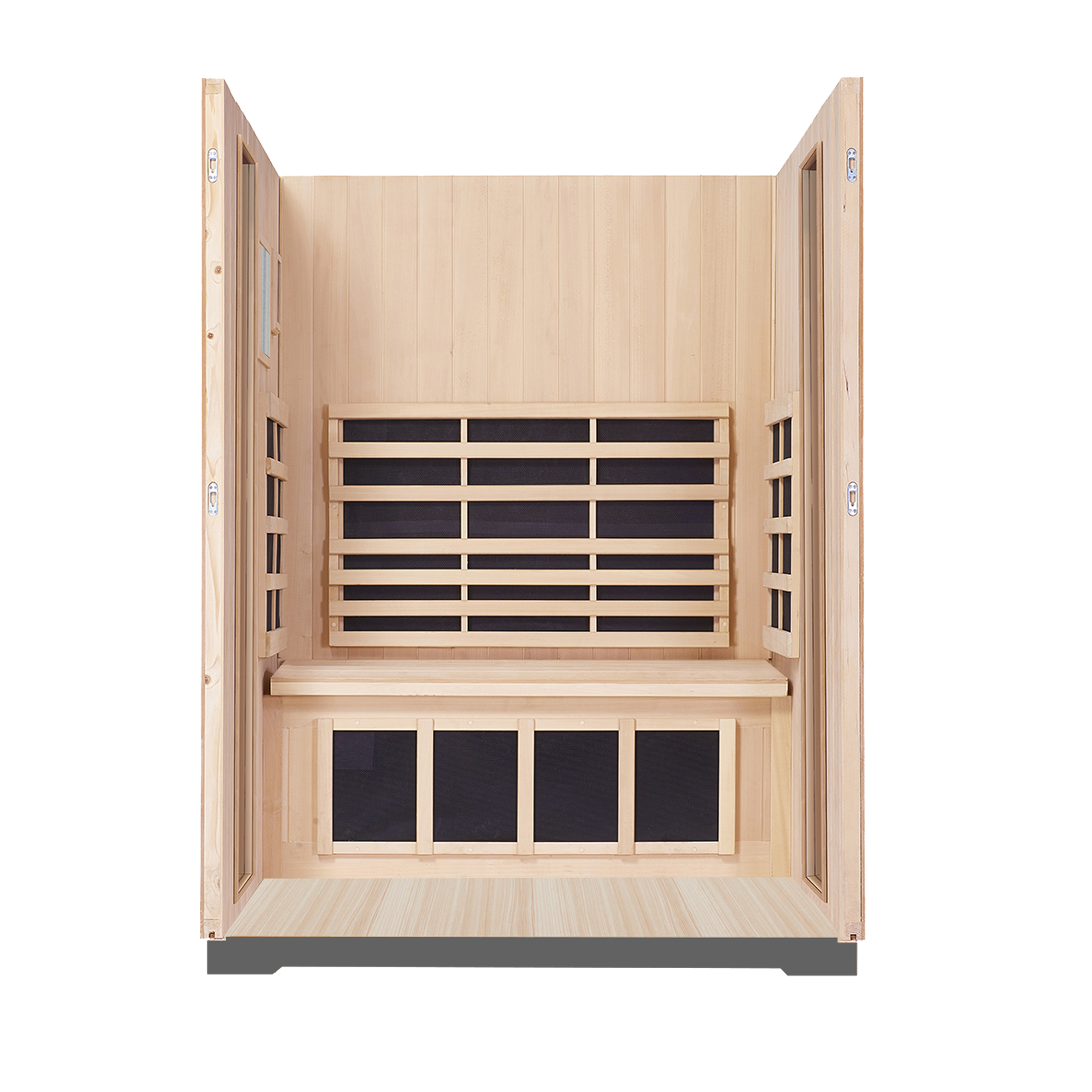 Clearlight Sanctuary Outdoor 2 Okoume 2-Person Infrared Sauna UK Plug
