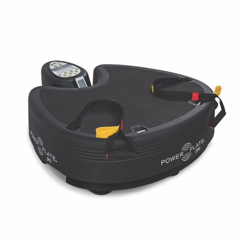 Black Power Plate device on a white background