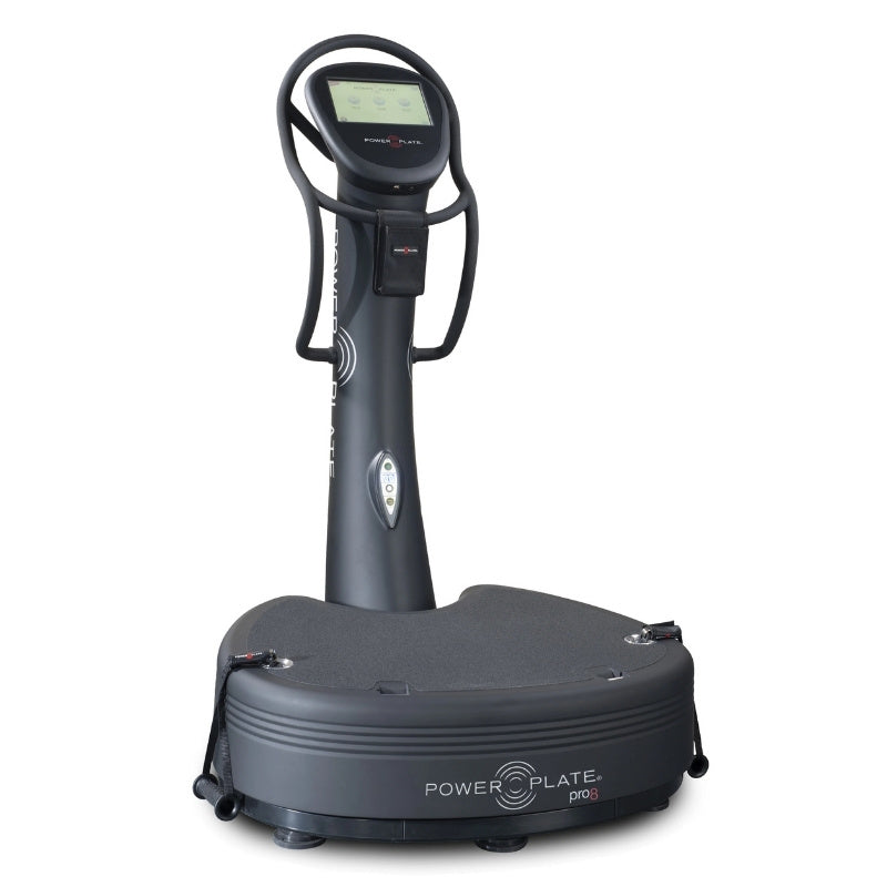 Black Power Plate device on a white background