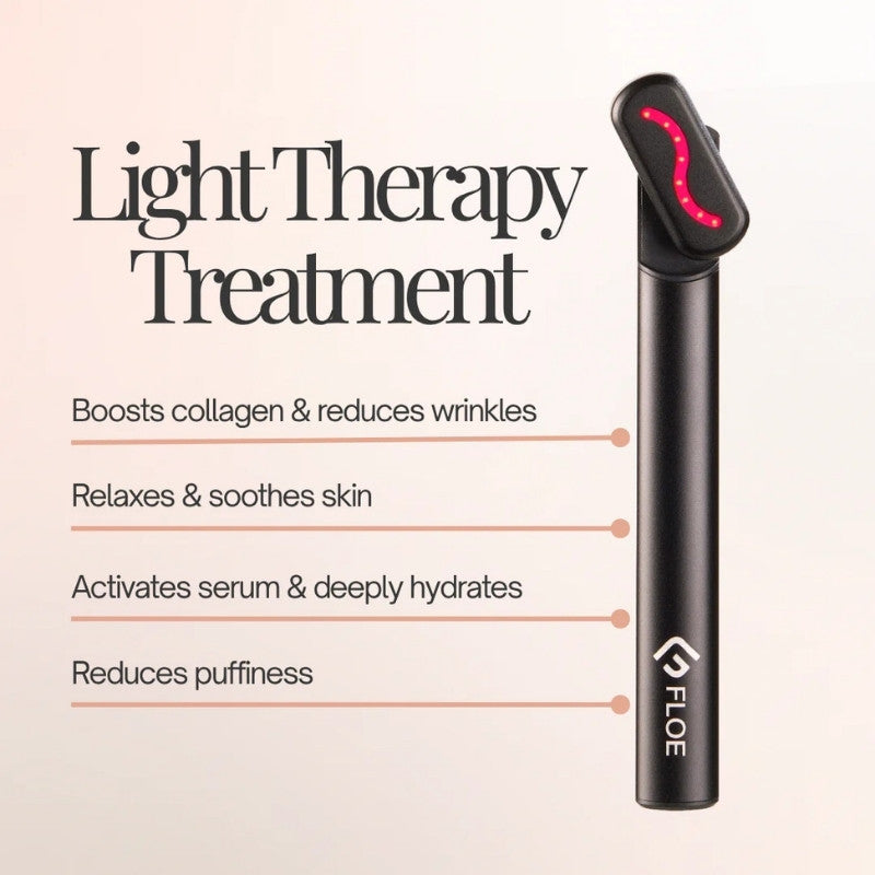 Floe red light face wand features