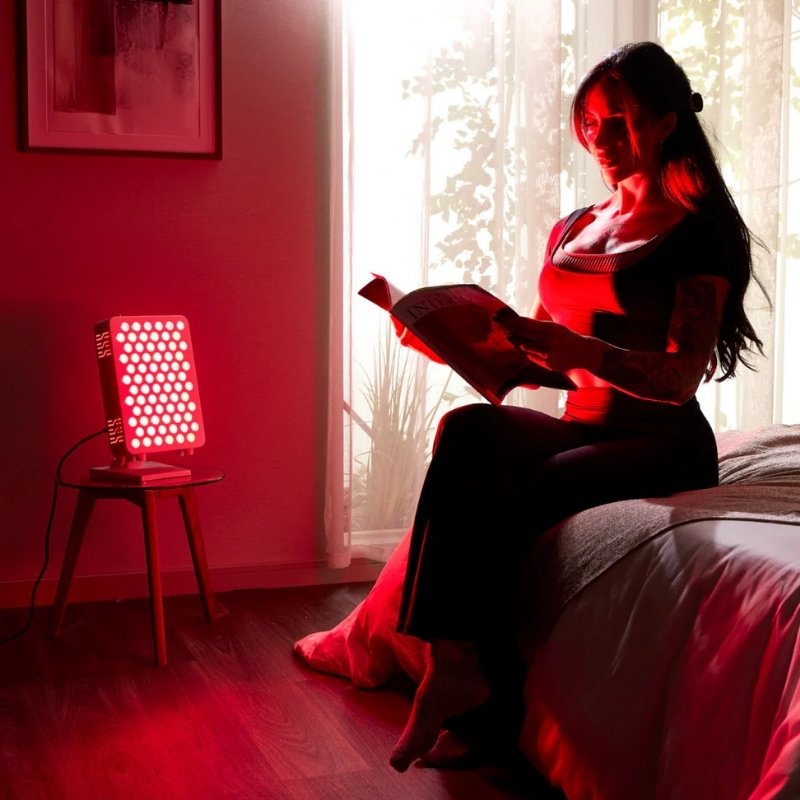 Red Light Panel in use