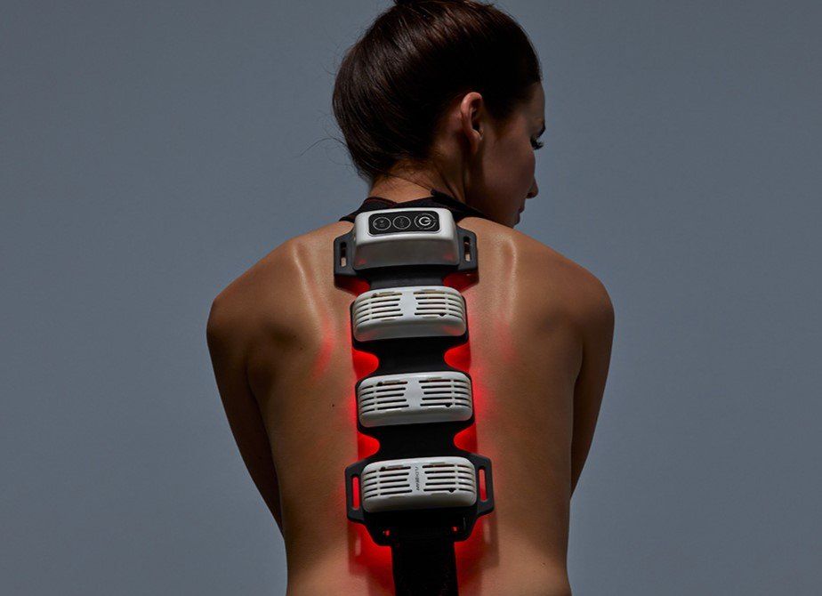 Recharge Health FlexBeam Portable Red Light Therapy Device Charcoal Grey