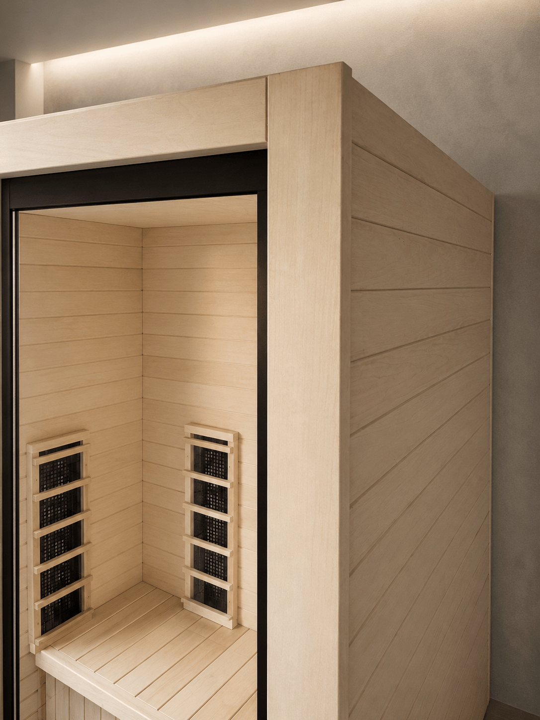 Saunamo Aura 110 1-Person Full-Spectrum Infrared Sauna
