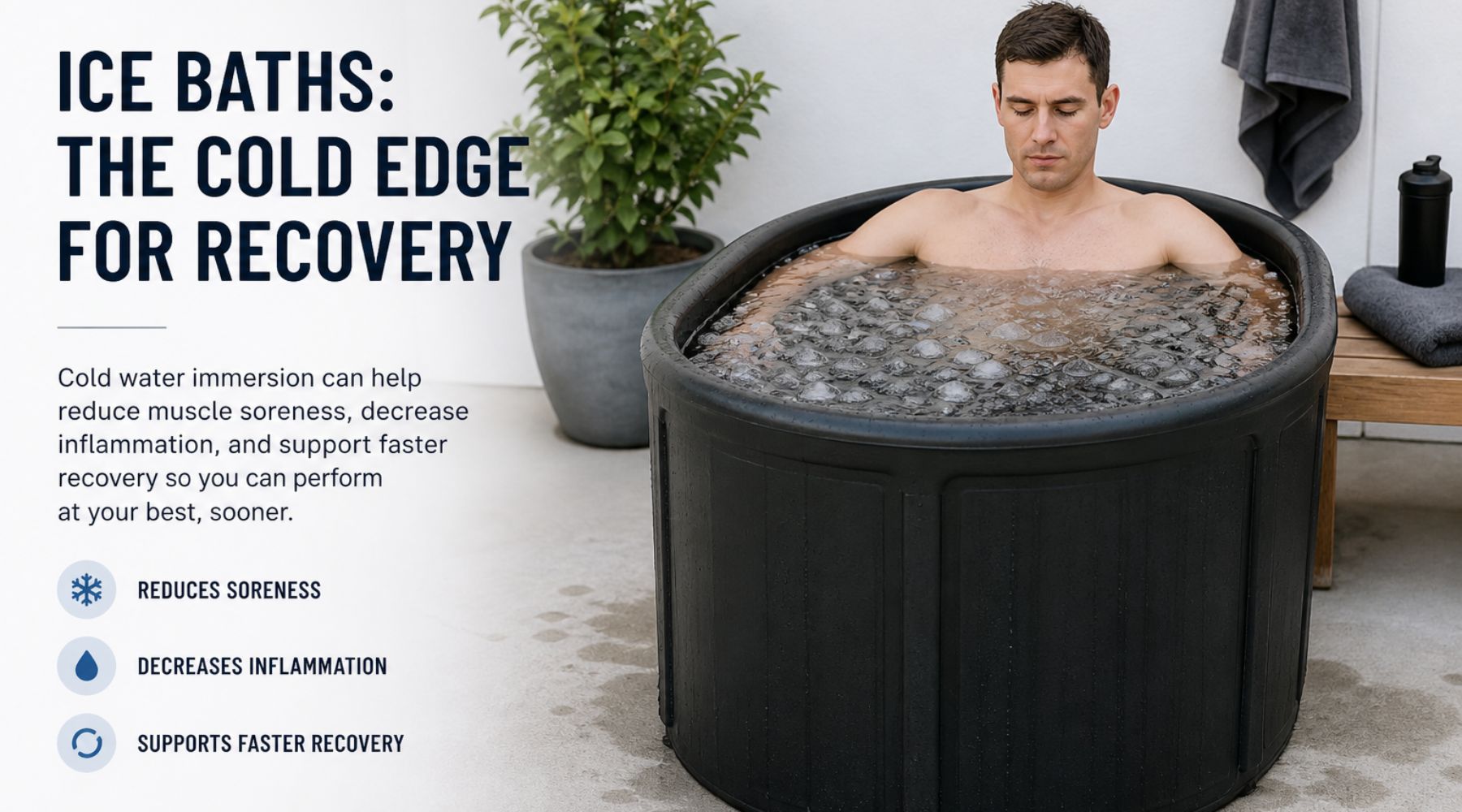 The benefits of cold-water immersion for sports recovery and health