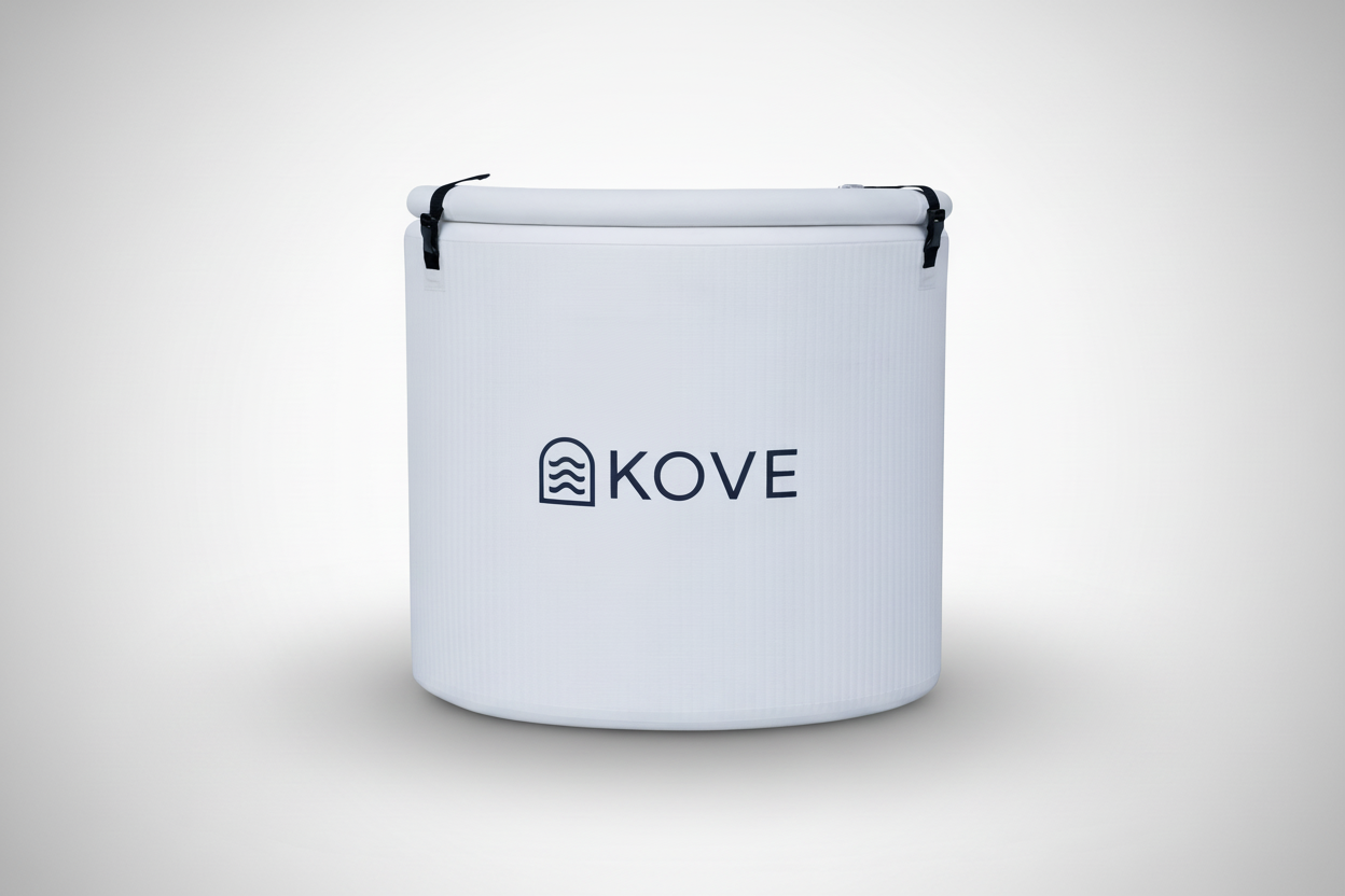KOVE Arctic Ice Bath & Core Chiller – Cools fast and efficiently - Full Body Immersions - Extremely Durable