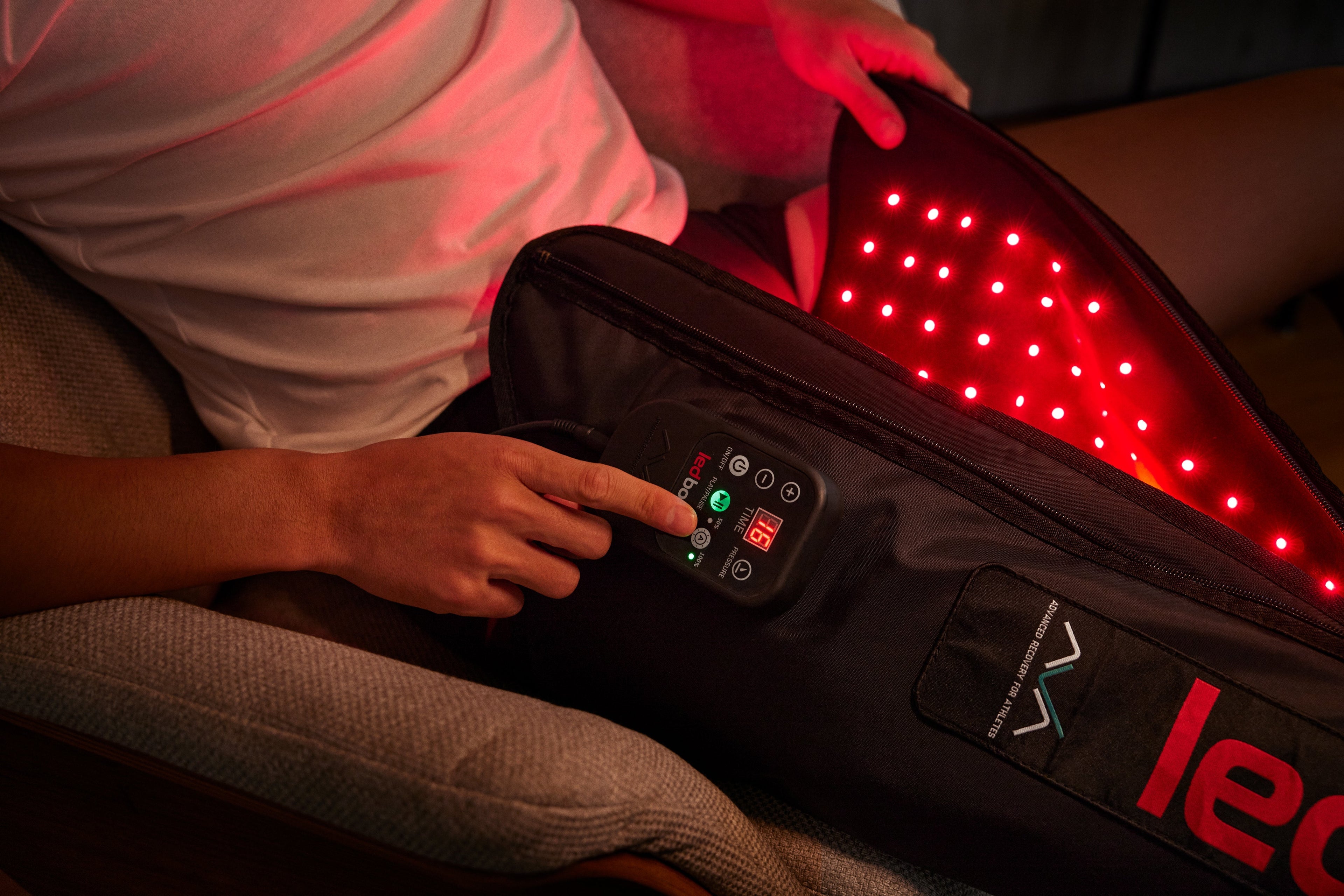 AVA CR7 LedBoots Red Light Therapy Compression Boots 528 LEDs