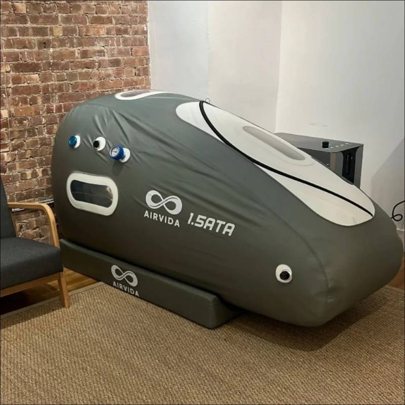 Airvida Soft Shell Hyperbaric Chamber 1.5 ATA Sitting Therapy Pod