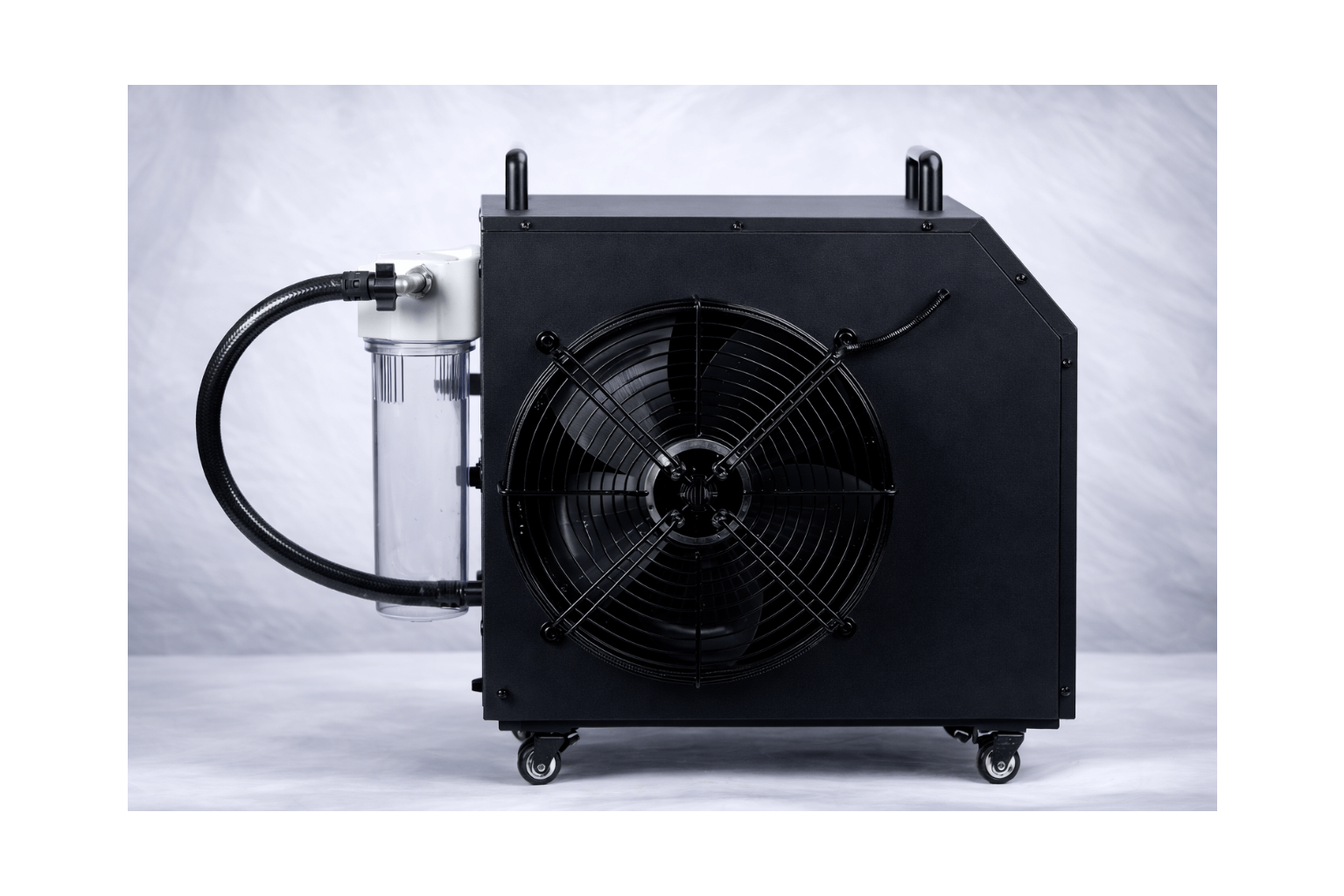 Black Kove ice bath chiller fan