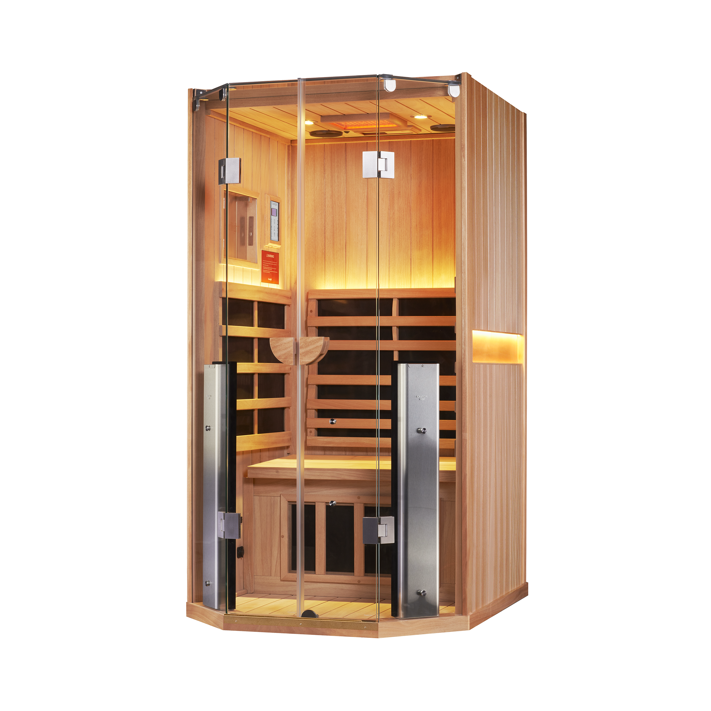 Clearlight Sanctuary 1 Pro Okoume 1-Person Infrared Sauna UK Plug