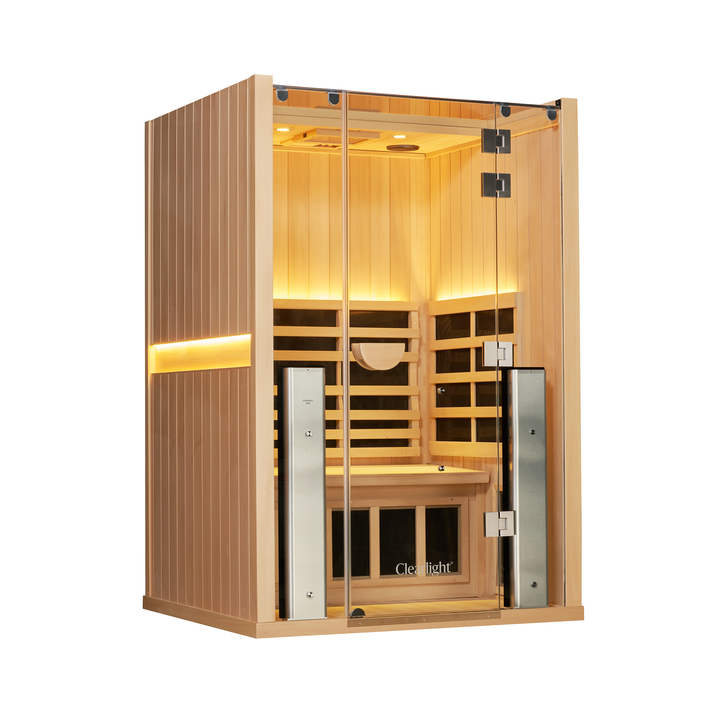 Clearlight Sanctuary 2 Okoume Pro 2-Person Infrared Sauna UK Plug