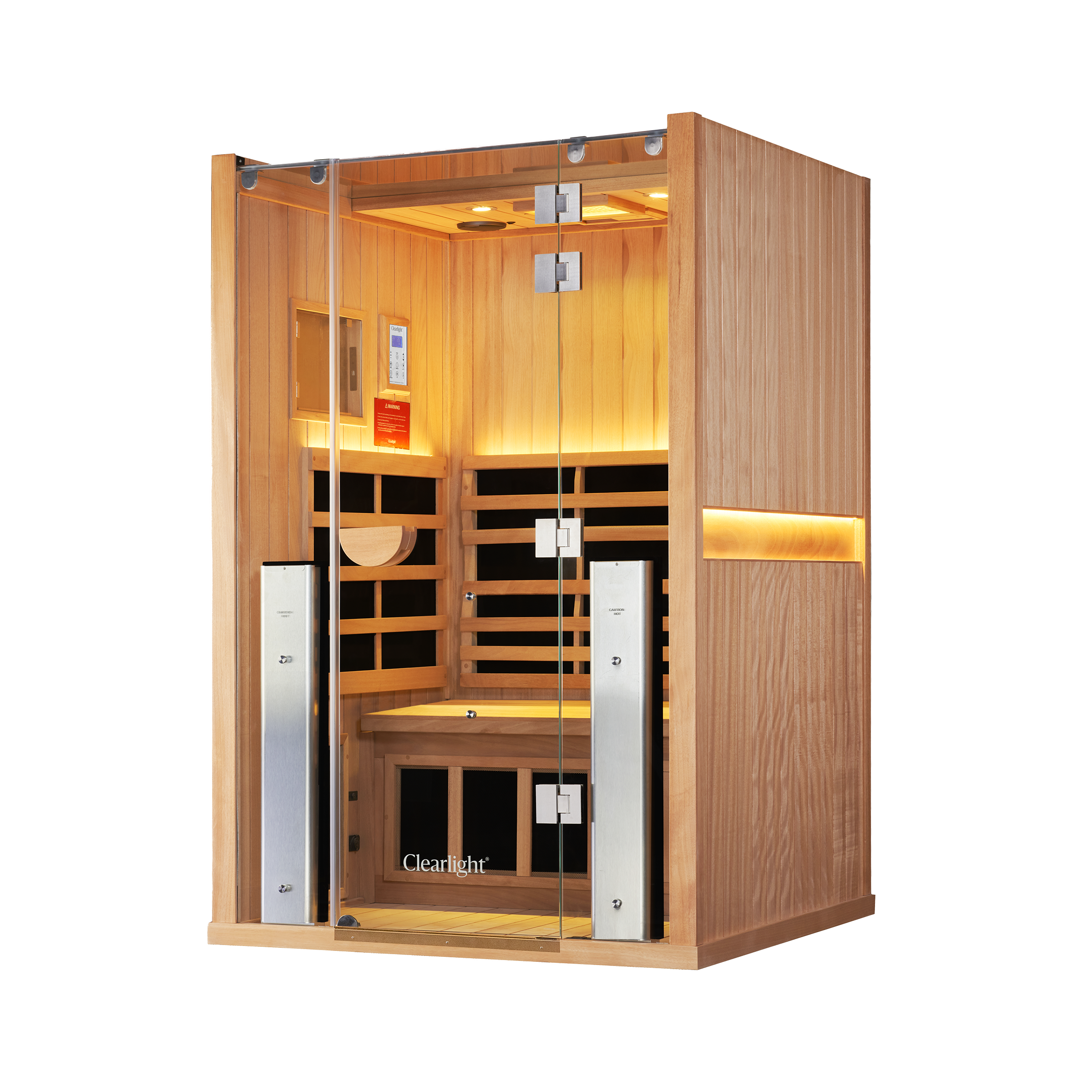 Clearlight Sanctuary 2 Okoume Pro 2-Person Infrared Sauna UK Plug