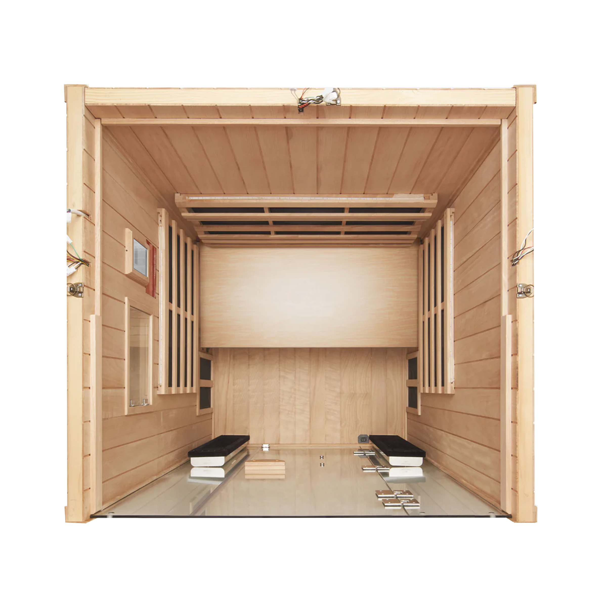 Clearlight Sanctuary 2 Okoume Pro 2-Person Infrared Sauna UK Plug