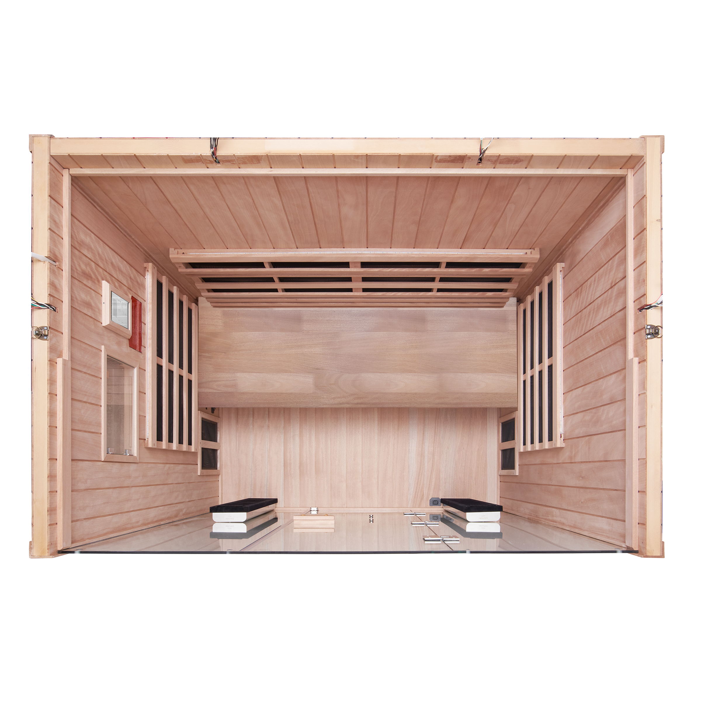 Clearlight Sanctuary 3 Okoume Pro 3-Person Infrared Sauna UK Plug