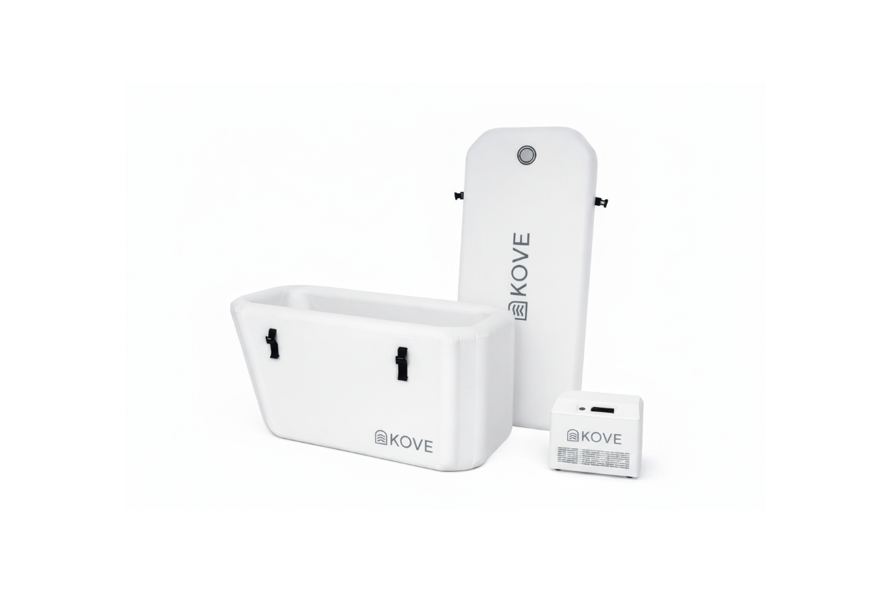 Kove electronic devices on a white background