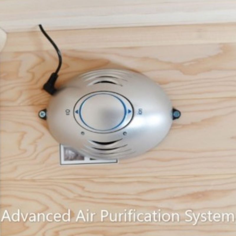 SunRay Sierra 2-Person Indoor Infrared Cedar Sauna 200K air system