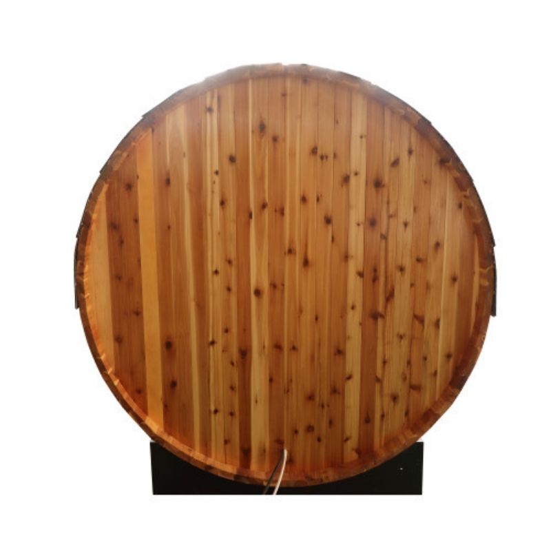 SunRay Solace 2-Person Traditional Barrel Sauna 200SH back