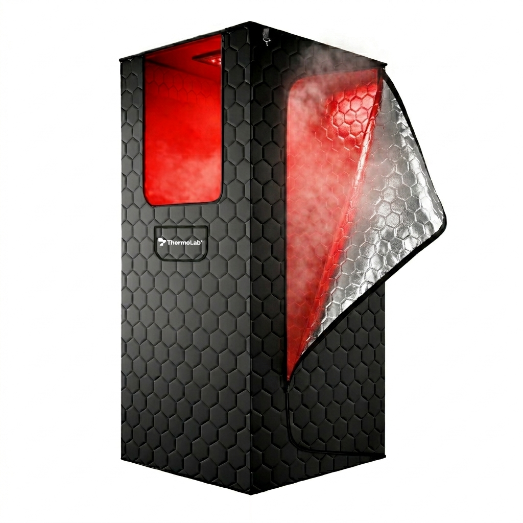 ThermoLab AuraCore 6FT Pro Portable Home Steam Sauna