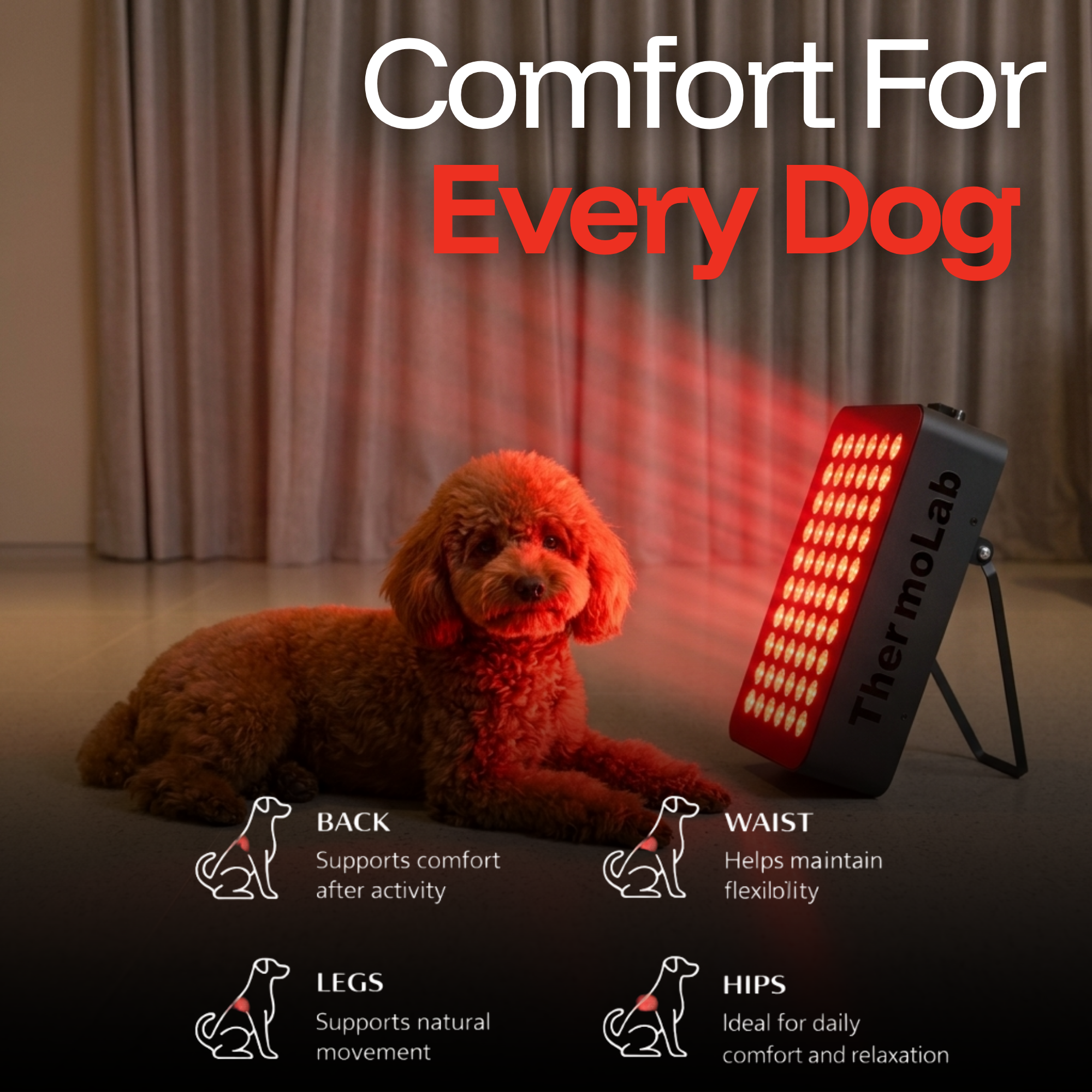 ThermoLab Aura Pro 300W Infrared LED Light Panel