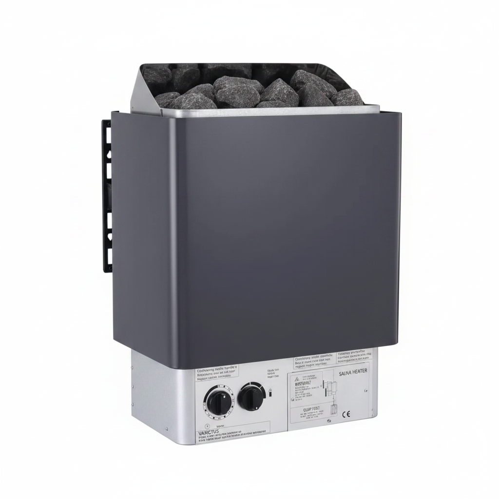 KOVE 4.5kW Electric Sauna Heater – Wall Mounted, Mechanical Controls, Home & Professional Use