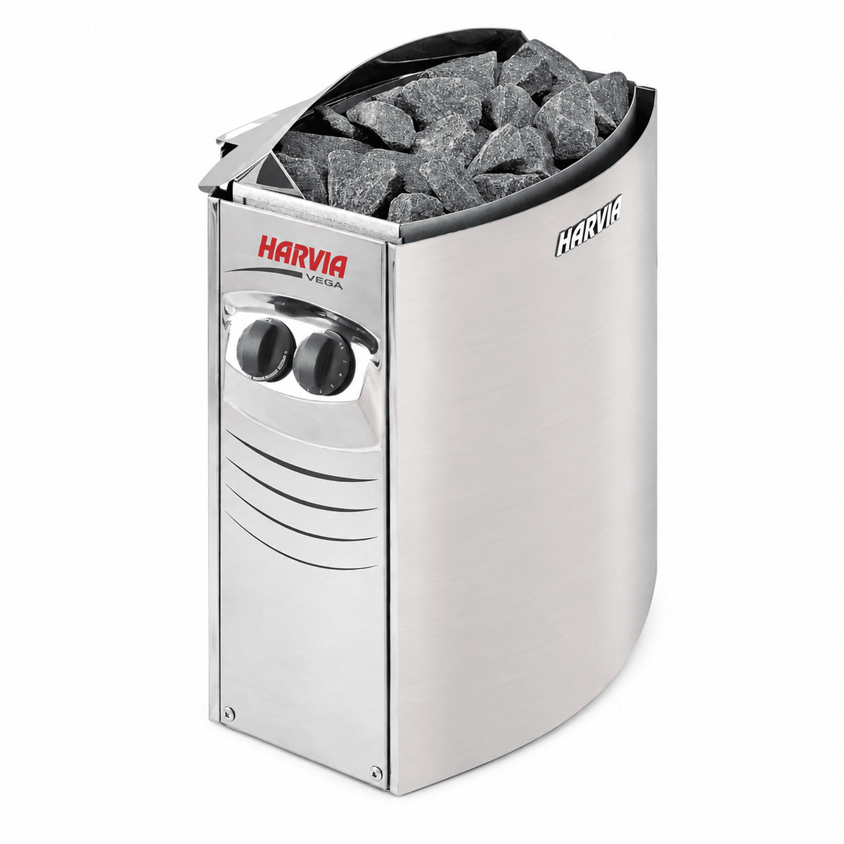 KOVE x Harvia Vega 4.5kW Sauna Heater – Stainless Steel Electric Heater with Built-In Controls